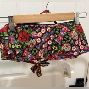 Jessica Simpson Floral Bikini Top- Multicolor